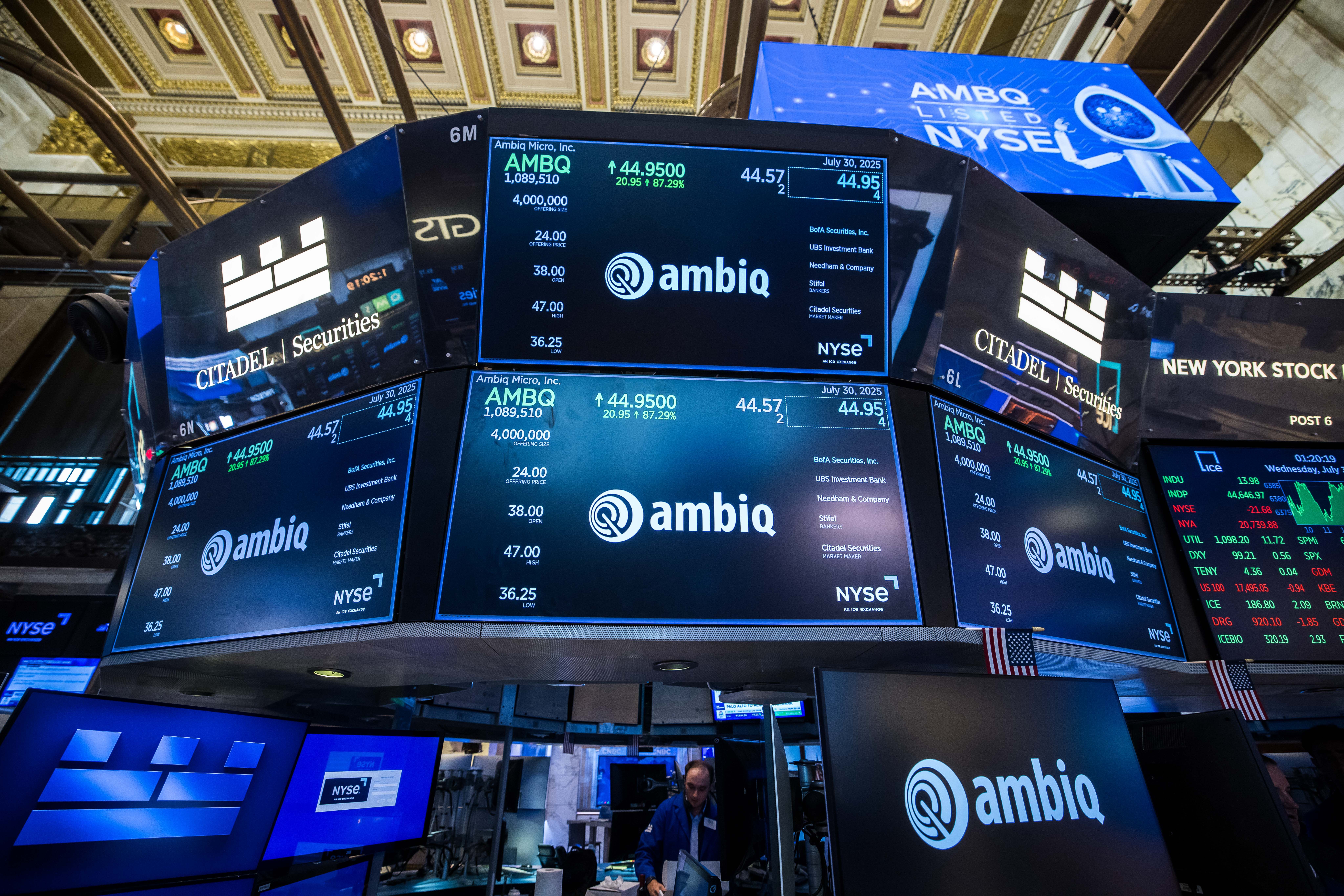 Matter Venture Partners-backed Ambiq Pops on IPO Debut